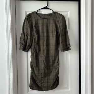 Zara Plaid Mini dress